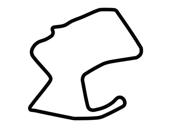Track map for 2026 Lamborghini Super Trofeo Rounds 3-4