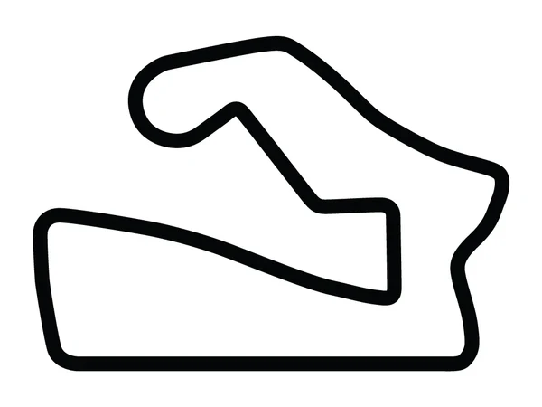 Track map for 2026 Lamborghini Super Trofeo Round 7-8