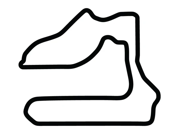 Track map for 2026 Lamborghini Super Trofeo Rounds 1-2